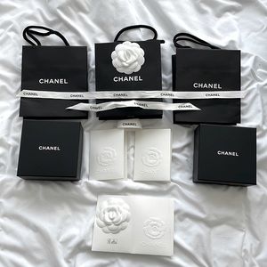 Chanel Gift Bag / Ribbon / Box / Receipt Holder